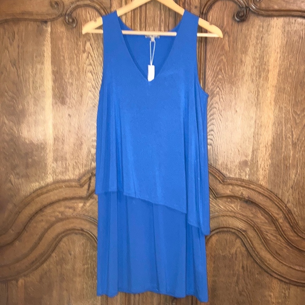 Lilla P layered Blue dress